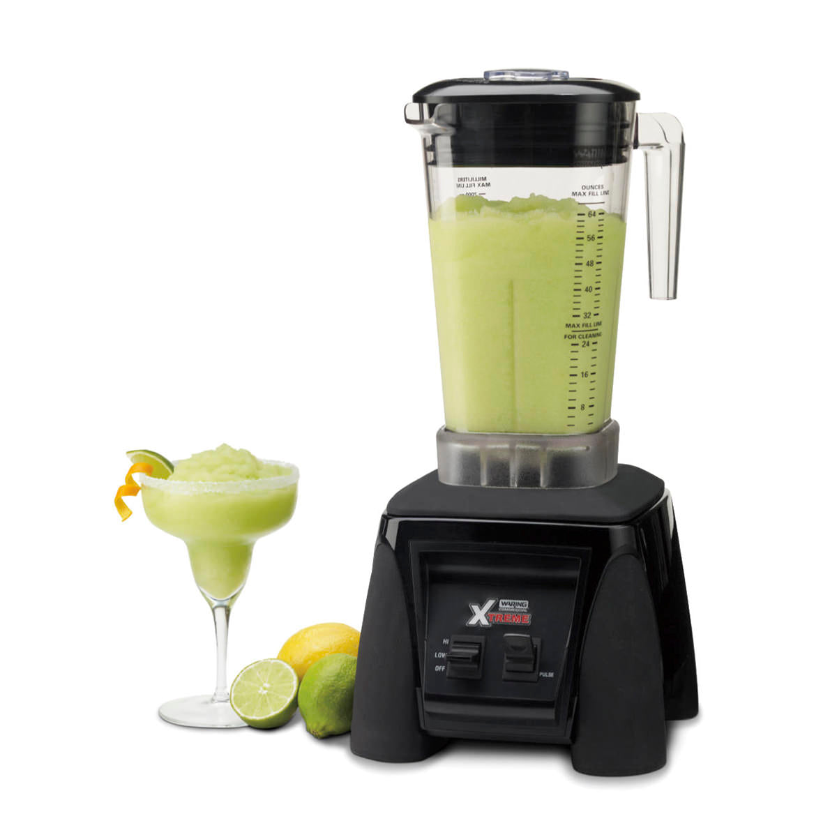 Commercial Heavy-Duty Blender — 3.5 HP with 64 oz Jar for Smoothie Bars & Restaurants