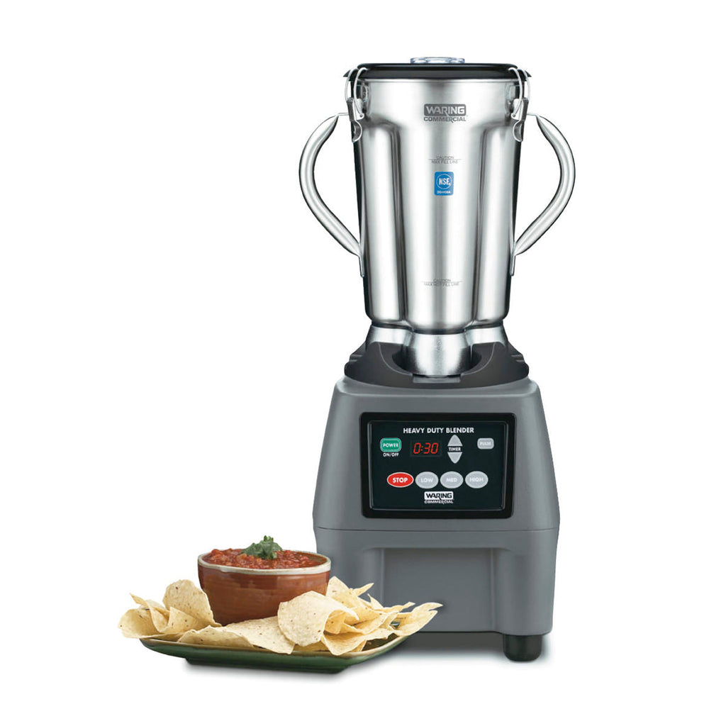 Commercial 1-Gallon Blender with Timer — Heavy-Duty for Smoothie Bars & Restaurants