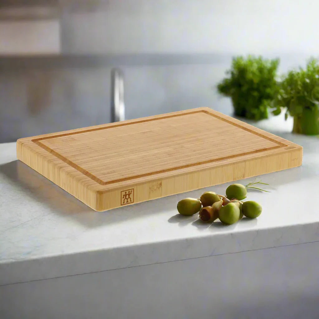 ZWILLING Bamboo Cutting Board - 36 x 25 cm | Reversible with Juice Groove-3