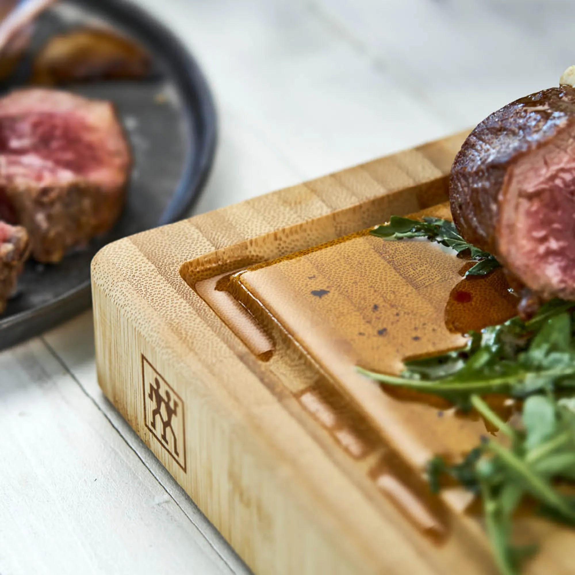 ZWILLING Bamboo Cutting Board - 36 x 25 cm | Reversible with Juice Groove-1