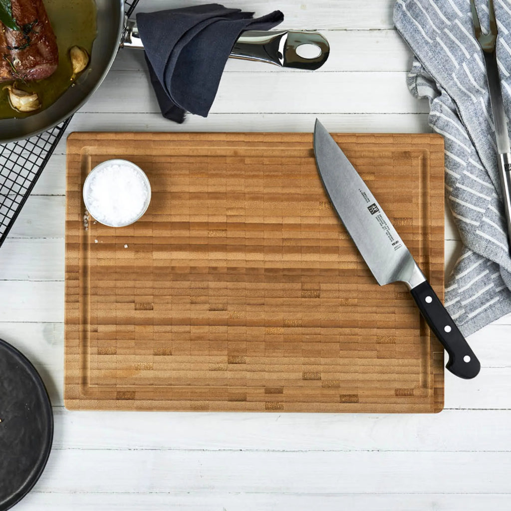 ZWILLING Bamboo Cutting Board - 36 x 25 cm | Reversible with Juice Groove-2