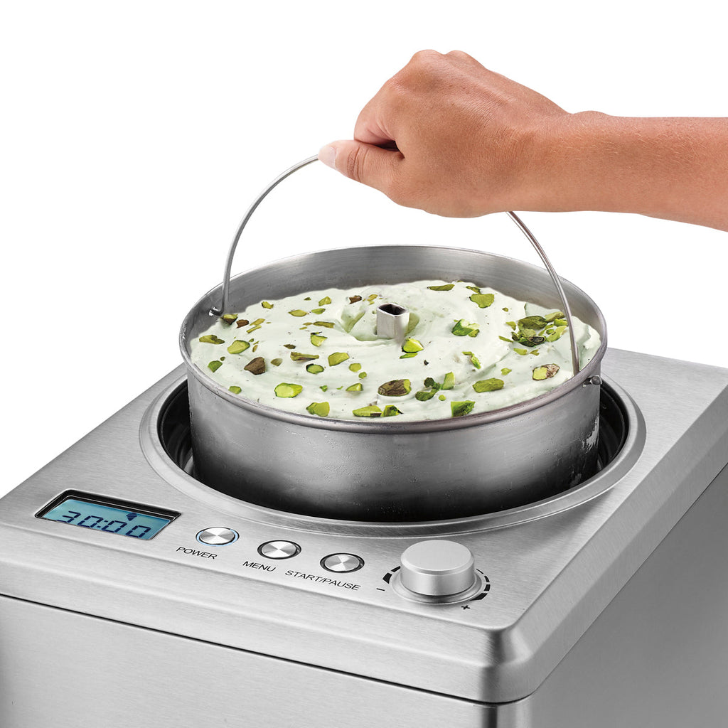 Commercial Compressor Ice Cream Maker — 2.5 Qt | Gelato & Frozen Yogurt for Restaurants
