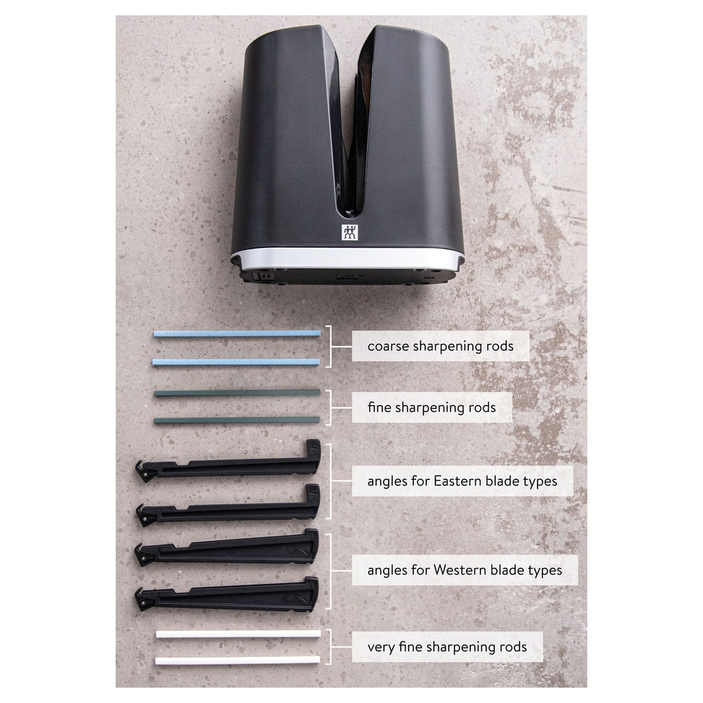 ZWILLING V- Edge Sharpener, Black-1