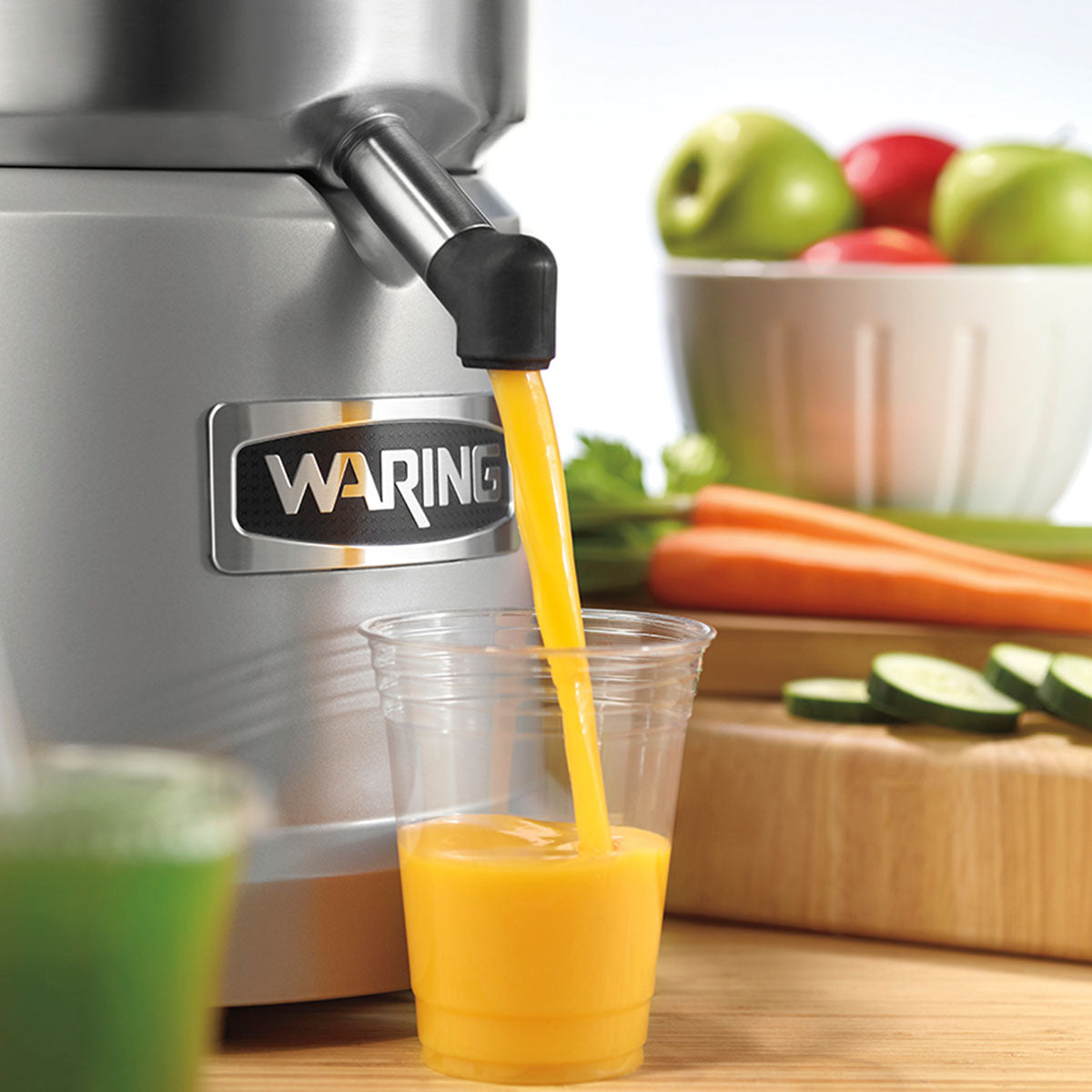 Extracteur de jus à éjection de pulpe intensive WJX80 de Waring Commercial