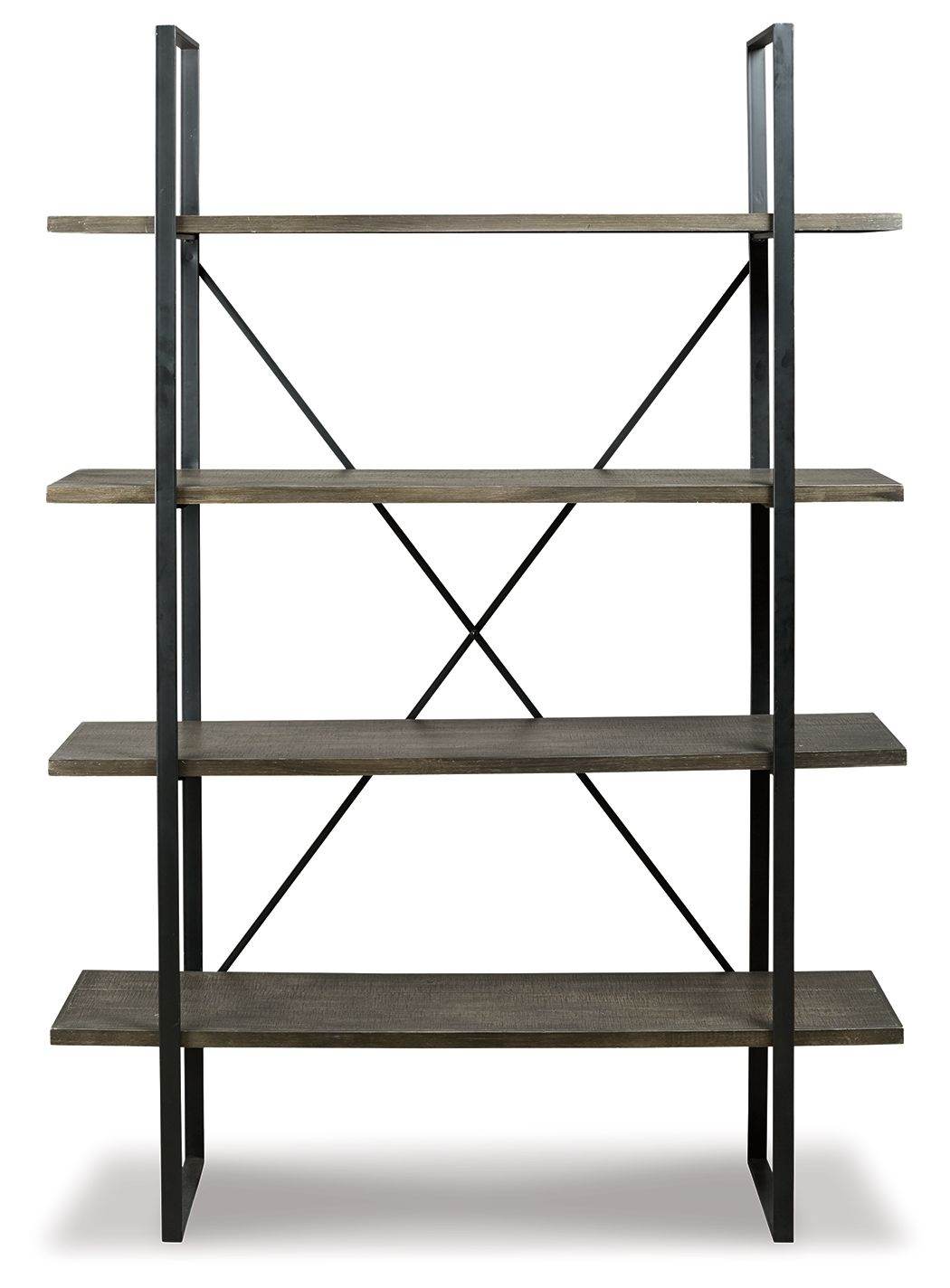 Gilesgrove - Bookcase - Black / Gray-2