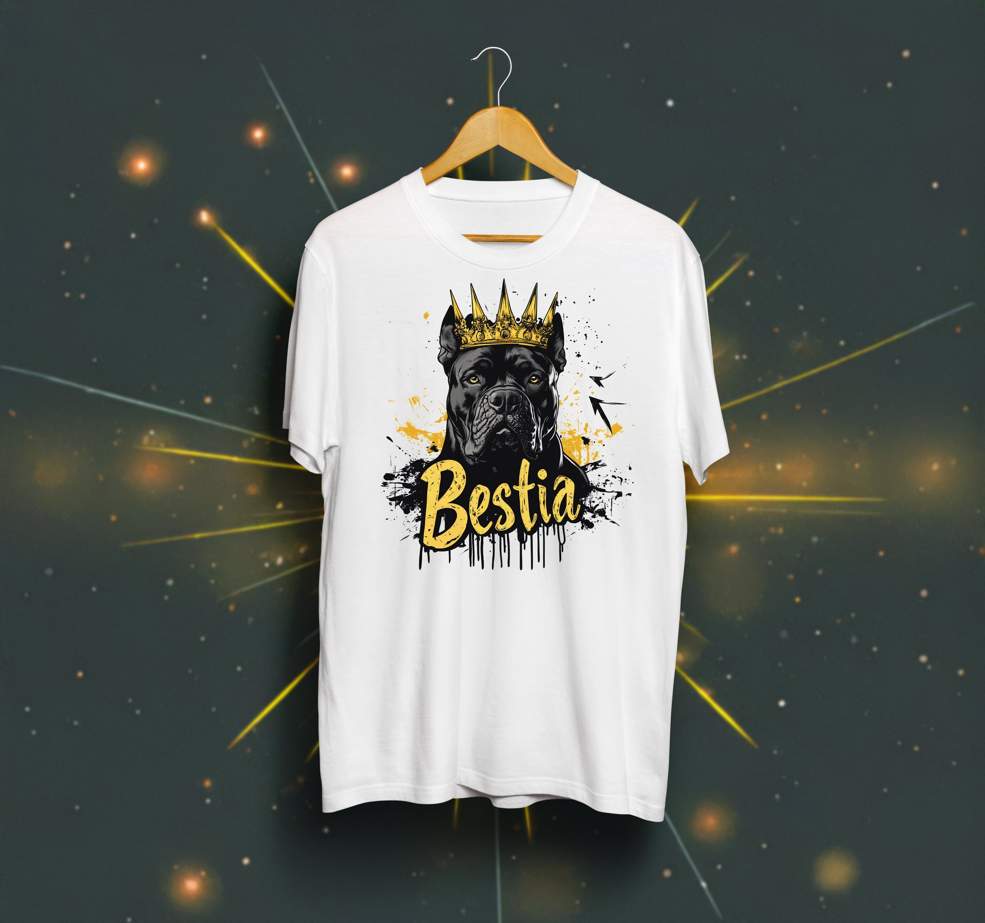 Cane Corso T-shirt White V3-0