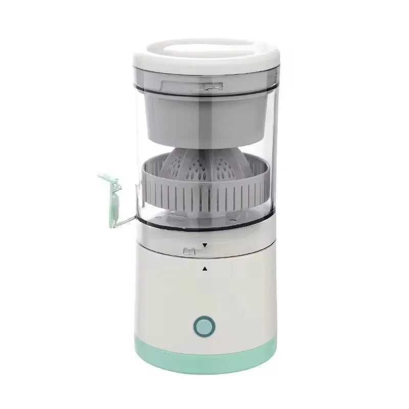 Extracteur de jus électrique USB rechargeable à vis unique de fruits blanc