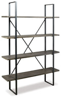 Gilesgrove - Bookcase - Black / Gray-0
