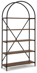 Galtbury - Bookcase - Brown / Black-0