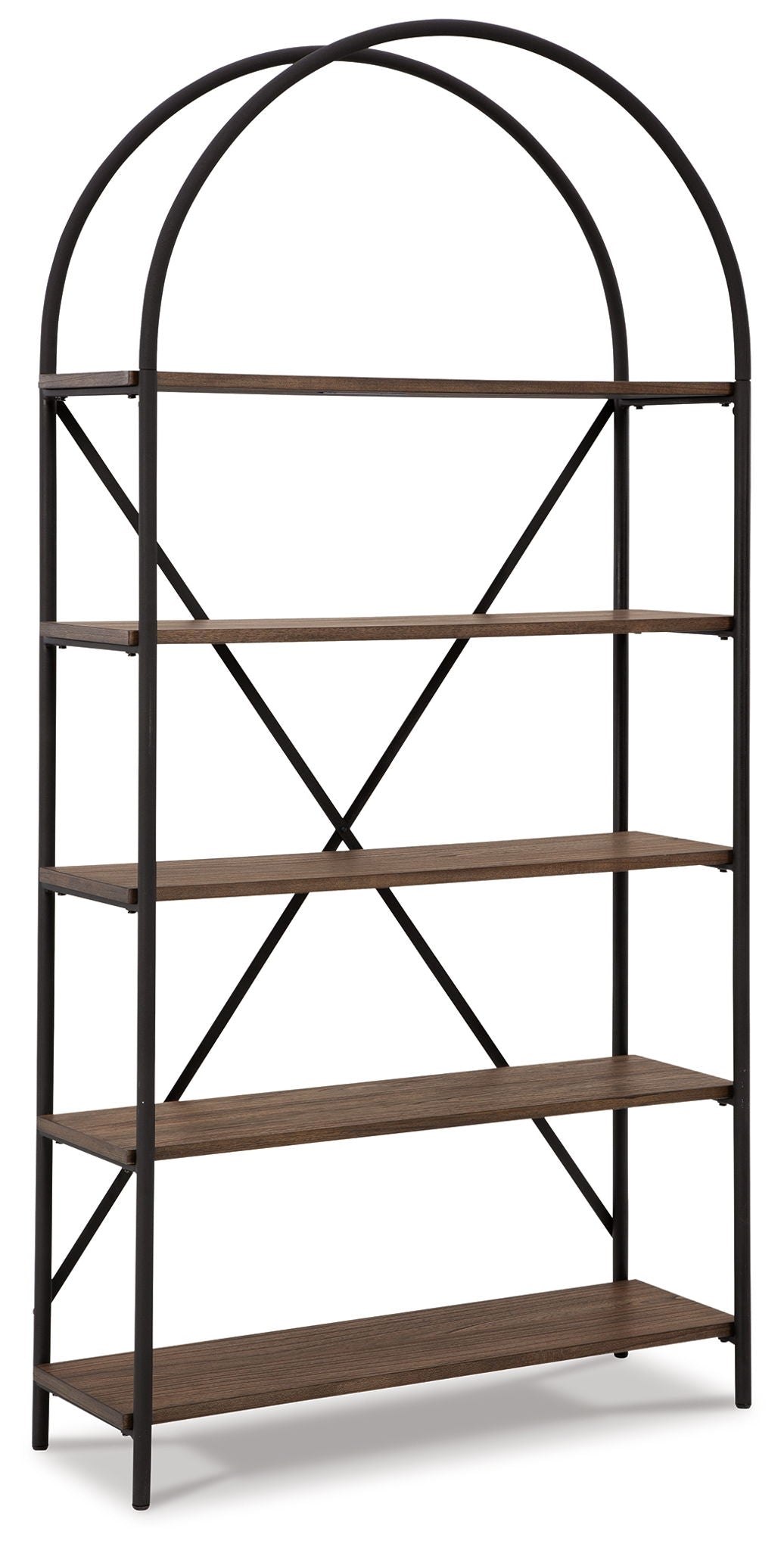 Galtbury - Bookcase - Brown / Black-0
